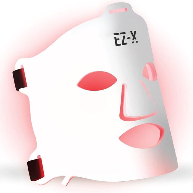 EZ-X Pro LED Mask - 4 color LED Light Face Mask - Infrared, Blue, Yellow & Red Light for Face- 240 LEDs