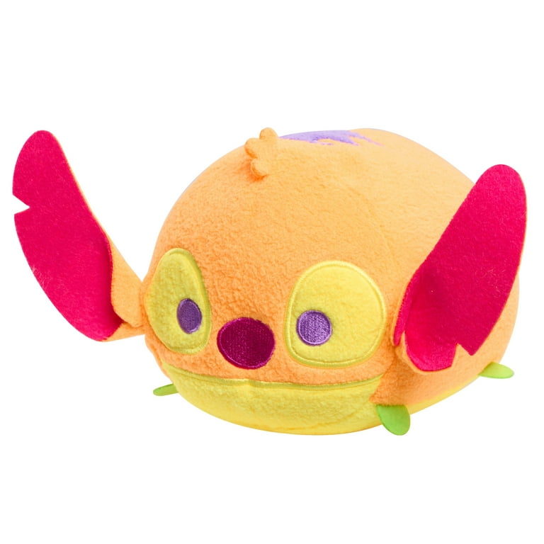 Disney Tsum Tsum Neon Stitch Collectible Plush Orange Kids Toys for Ages 0 Walmart