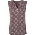 thumbnail image 6 of LASCANA Women's All Over Print Tank Top Buttons, 6 of 6