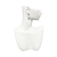 thumbnail image 2 of Delight Jewelry Silvertone Large Paw with Clear Crystals Silver tone Infinity French Earrings, 2 of 4