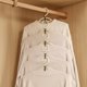 thumbnail image 4 of Ganchos de conexión para colgador de armario | Ganchos de plástico apilables que ahorran espacio para guardar ropa, verde blanco, paquete de 10, duraderos, fáciles de instalar, organizar armario,, 4 of 6