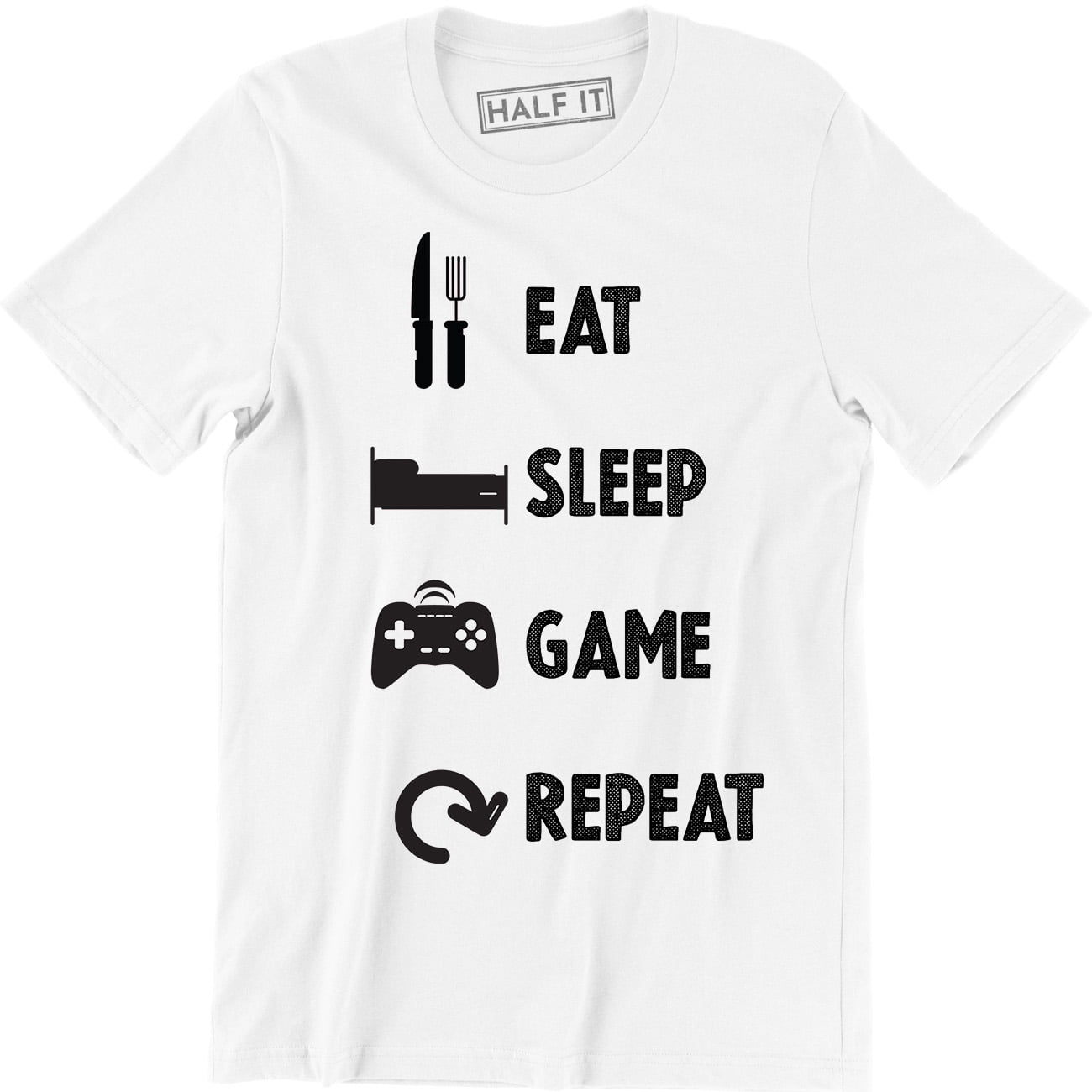 EAT SLEEP PAINT REPEAT Funny T-Shirt for a Paint and Decorator Workwear T-Shirt 
