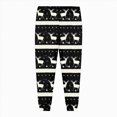 thumbnail image 5 of sdbrld Kids Boys Fall Winter Pajamas Christmas Long Sleeve Sleepwear Xmas Clothes and Pj's Pants 2 Piece Outfit Sets Black Sizes 8-9 Years, 5 of 5