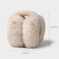 thumbnail image 3 of ievspot Women Winter Earmuffs Thick Plush Ear Protection Windproof Foldable Commuting Outdoor Skiing Headband Earmuffs, 3 of 8