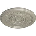 thumbnail image 3 of Ekena Millwork 16 1/8"OD x 5/8"P Marseille Ceiling Medallion (Fits Canopies up to 4 1/4"), Hand-Painted Pearl White, 3 of 6