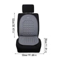 thumbnail image 2 of Car Seat Protector Cushion Cover Mat Pad Breathable Universal Adjustable for Cars Truck SUV（1Pc）, 2 of 3