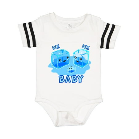 

Inktastic Ice Ice Baby Gift Baby Boy or Baby Girl Bodysuit