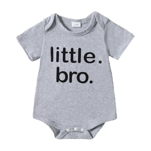 Baby Onesies Boys Bodysuits Soft Stretchy For To 2T Toddler Comfortable Everyday Wear Snap Closure Romper Outfit(Size:0-3 Months)