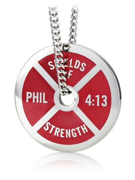 custom weight plate necklace