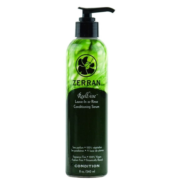 Zerran RealLisse Leave-In or Rinse Conditioning Serum (Size : 8 oz)