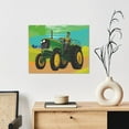 thumbnail image 6 of Picia farmer working with tractor at field Pattern Decorative Picture – Unique Wall Art, Modern Canvas Print for Trendy Interiors (Horizontal), 6 of 6