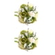 thumbnail image 1 of Ramo de flores artificiales Yuarrent para boda evento decoración Verde 2piezas, 1 of 6