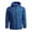 Blue, variant on Fesfesfes Men's Jackets Fall And Winter Camouflage Hoodie Jacket Casual Windproof Outerwear Hooded Plus Size Jackets for Mens