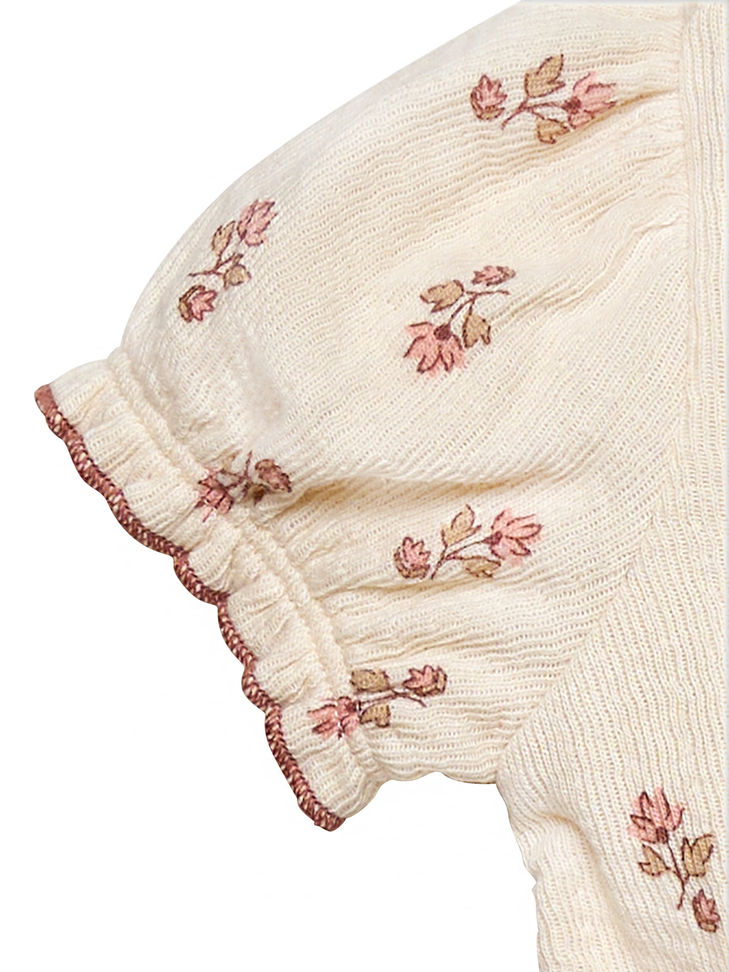 Modern Moments by Gerber Baby Girl Ruffled Bubble Romper, Sizes 0/3 Months - 24 Months