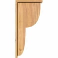 thumbnail image 3 of 5 1/2"W x 14"D x 30"H Crestline Smooth Corbel w/Backplate, Western Red Cedar, 3 of 9