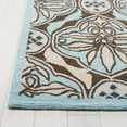 thumbnail image 3 of SAFAVIEH Chelsea Meridith Floral Area Rug, Brown/Blue, 8' x 10', 3 of 11
