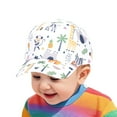 thumbnail image 3 of Delliss Toddler Baseball Hat Baby Dinosaur Printed Baseball Cap Infant Boys Girls Sun Hat Breathable Cute Hats for Spring Summer, 3 of 4