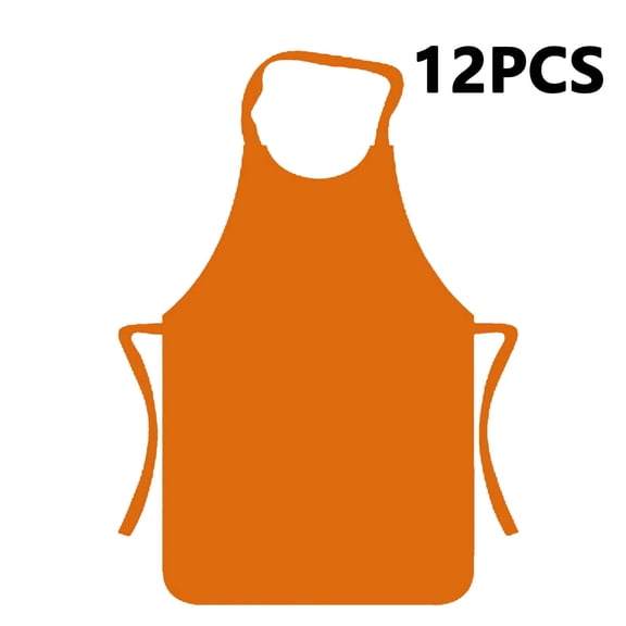 ACDANC 12Pcs Kids Aprons,Eco-Friendly Disposable Apron for Kids,Waterproof Cooking Aprons for Kids,Creative Art and Craft Aprons for Kitchen and Play
