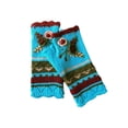 thumbnail image 1 of Guantes de punto Qarigey para mujer Jujube rojo sin dedos engrosamiento cálido AP013939-06, 1 of 6