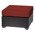 thumbnail image 1 of TKC Barbados Patio Wicker Ottoman in Terracotta, 1 of 6