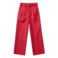thumbnail image 6 of ZGRBOU Mens Casual Dress Pants Old Money Pleated Baggy Slacks Fall Business Straight Leg Work Trousers with Pockets, 6 of 7