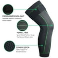 thumbnail image 6 of GOUNOD Full Leg Long Knee Compression Sleeve with Strap, Non-Slip Arthritis Pain Relief and Weightlifting,Knee Support for Men & Women, 6 of 7