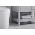 thumbnail image 5 of 30 inch Single Bathroom Vanity in Gray with Backsplash, 5 of 8
