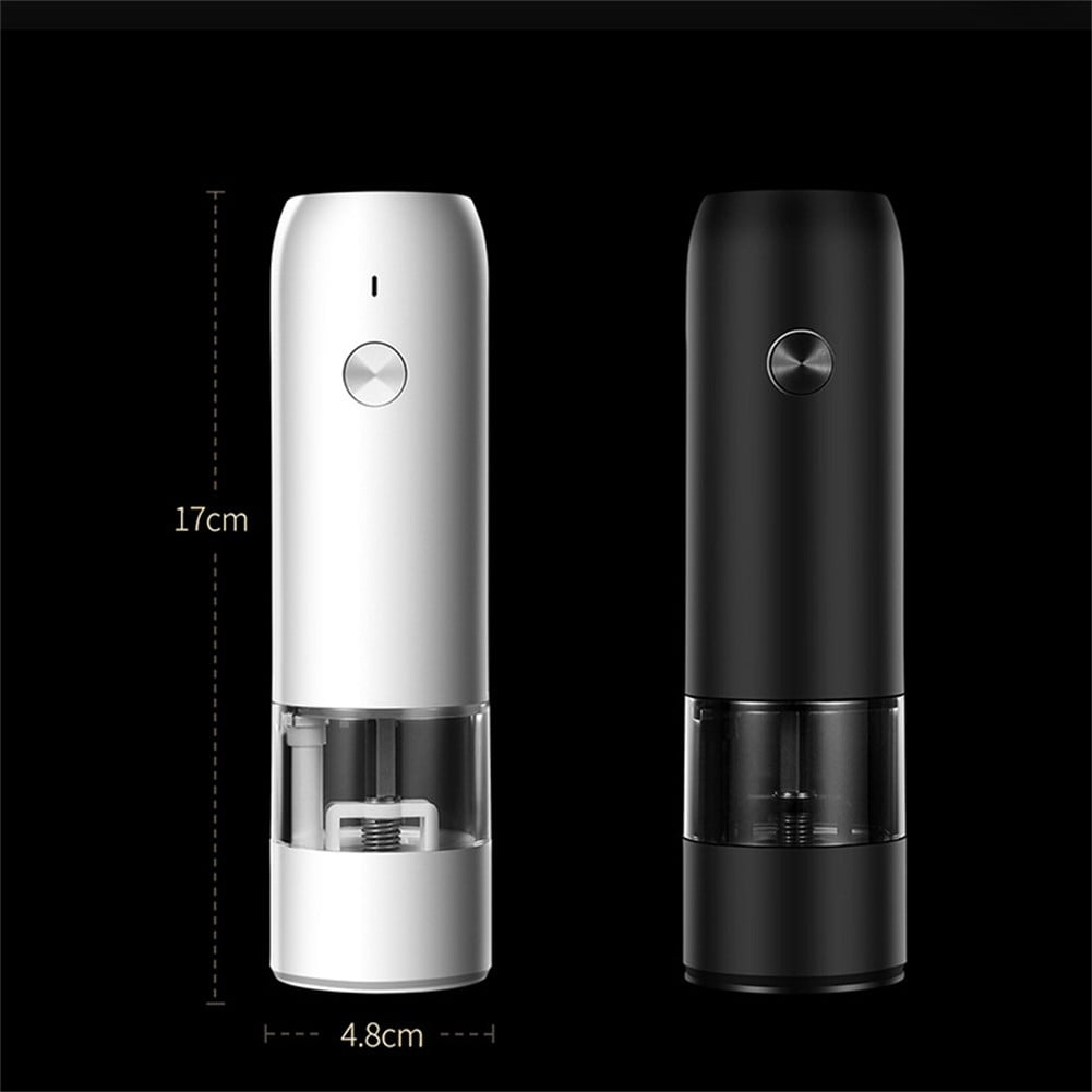 Pepper Grinder Rechargeable Electric Salt Adjustable Coarseness Spices Grinders