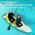 thumbnail image 3 of Naipo 10FT Avocado Green Paddle Board Inflatable Stand Up Board with Pump for Family Friends, 3 of 11