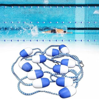 Fosa Pool Lane Line,16.4ft Swimming Pool Safety Divider Rope Floating Buoy Line Accessories For Hot Springs Shallow Beaches,swimming Pool Equipment
