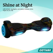Gotrax Edge Hoverboard for Kids Adults, 6.5 Tires 6.2mph & 2.5 Miles Self Balancing Scooter, Galaxy