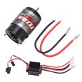 thumbnail image 1 of Motor cepillado 550 con juego ESC impermeable bidireccional 320A para RC Rock Crawler Car35T, 1 of 10