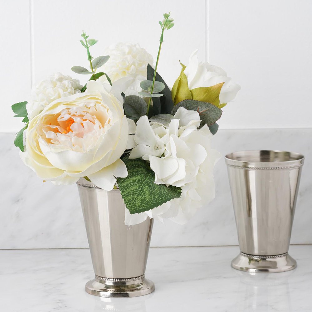 Efavormart Silver Mint Julep Cups Wedding Favors Tiny Wedding Decor