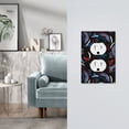 thumbnail image 5 of DouZhe 1-Gang Duplex Outlet Cover, Colorful Brushes Strokes Decorative Wall Plates, 5 of 7