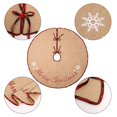 thumbnail image 3 of Falda de arpillera N&T NIETING para árbol de Navidad, 76 cm, rústica, Merry Ch, 3 of 7