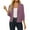 Purple Pink #036, variant on Mohiass Women's 3/4 Sleeve Cropped Cardigan Sweater Open Front Short Shrugs Cardigans Lightweight Sweaters Camel S