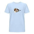 thumbnail image 6 of DODADAWANJ Summer Tshirts for Men Fashion Cute Dog Graphic Tees Big and Tall Short Sleeve Tshirt Casual Crew Neck T Shirts Light Blue M, 6 of 6