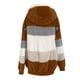 thumbnail image 5 of Puntoco moda mujer manga larga frente abierto prendas de vestir exteriores sueltas Patchwork blusa abrigo tops bolsillos blusa Puntoco Puntoco-1749, 5 of 5