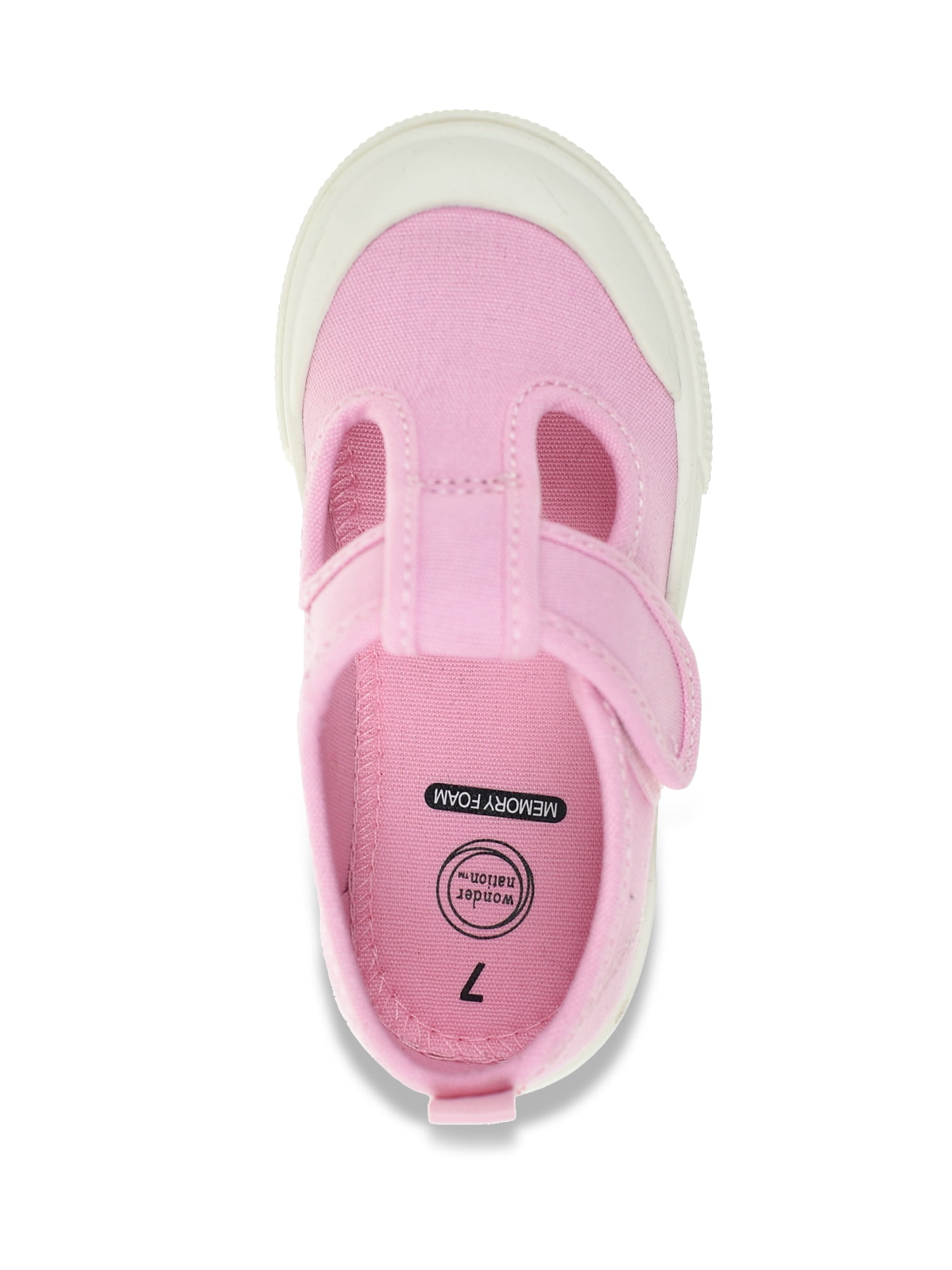 Wonder Nation Toddler Girls Canvas Mary Jane Sneaker