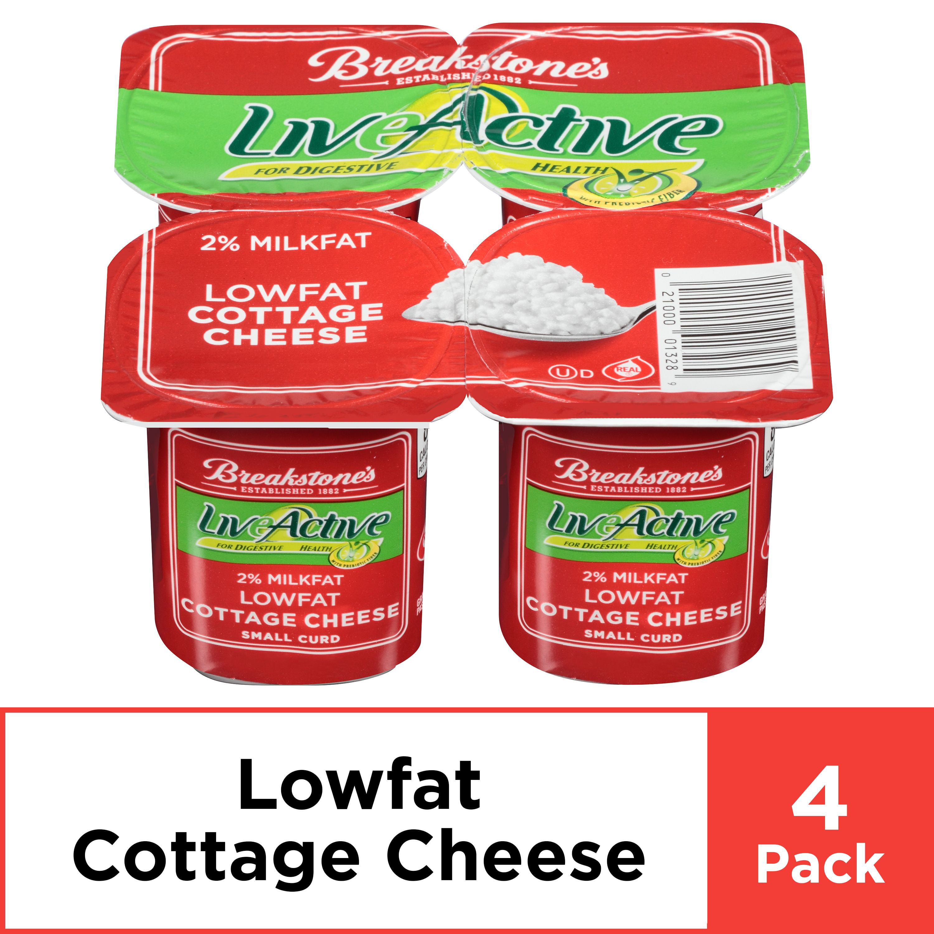 Breakstone S Live Active Low Fat Small Curd 2 Milkfat Cottage