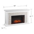 thumbnail image 3 of SEI Furniture Canyon Heights Faux Stone Electric Fireplace, 3 of 6