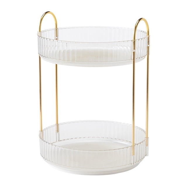 Soporte de lápiz labial giratorio de 360 grados Luz de lujo versátil para baño de dormitorio