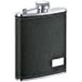 thumbnail image 2 of Visol Products VF1113 Visol Eclipse S Black Leather 6oz Flask, 2 of 4