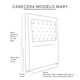 thumbnail image 5 of Cabecera King Size Dicasa  Mary, 5 of 5