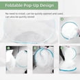 thumbnail image 3 of Foldable Pop-Up Mosquito Net Topboutique Portable Sleeping Bag Fly Net Folding Fly Net Tent Camping Fly Net Bed Sumer Accessories for Camping Traveling Adjustable Size Blue, 3 of 7