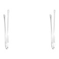 thumbnail image 4 of Toystoory Pinzas para barbacoa Pinzas para alimentos Pinzas para servir Herramientas de cocina Picnic Accesorios para exteriores 12 pulgadas 2Conjunto, 4 of 6
