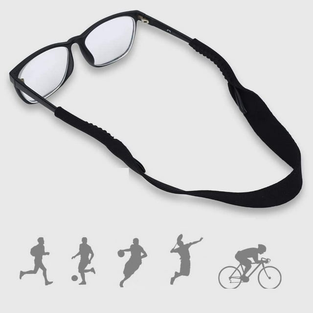 ZHAOCHENG Monturas de gafas, bandas elásticas para gafas, bandas elásticas para gafas, bandas elásticas para gafas (5 unidades/paquete)