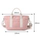 thumbnail image 2 of Bolso de hombro de lona para momia, simple, de gran capacidad, para mujer, suave para el trabajo rosa Ehuebsd Para Estrenar, 2 of 2