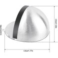 thumbnail image 2 of 4pcs Door Stops, Floor Self-adhesive (brushed Stainless Steel), 2 of 2