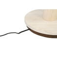 thumbnail image 4 of Creative Co-Op Wood Floor Lamp with Multiple Wood Tones & Linen Shade, 4 of 5